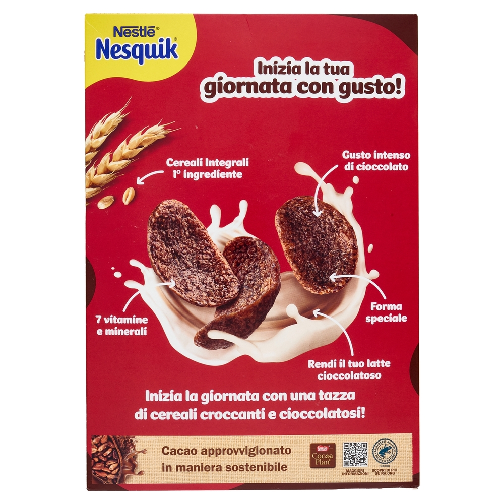 NESQUIK Choco Waves Barchette con cereali integrali e cacao 375 g