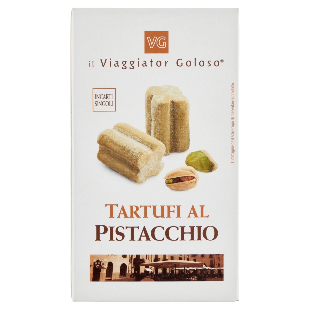 Tartufini al Pistacchio Il Viaggiator Goloso