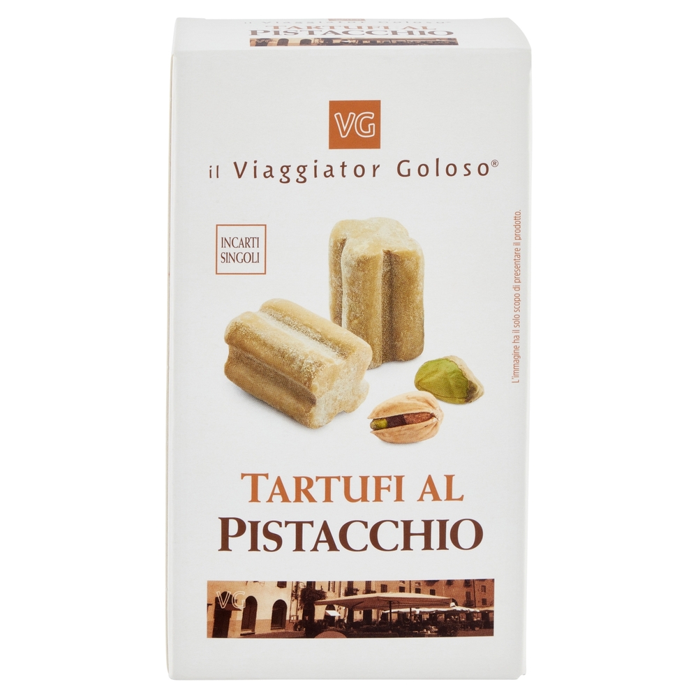 Tartufini al Pistacchio Il Viaggiator Goloso
