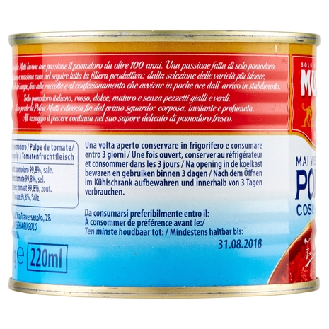 Mutti Polpa di Pomodoro 210 g