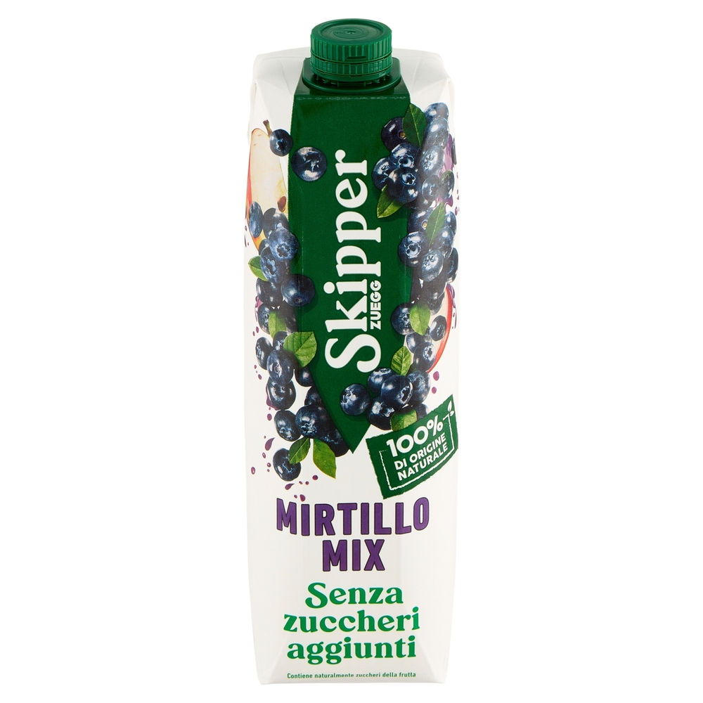 Zuegg Skipper Mirtillo Mix Senza zuccheri aggiunti 1000 ml