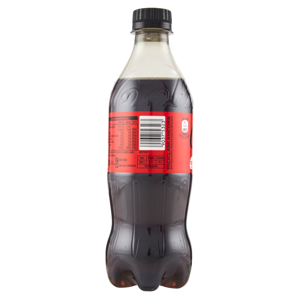 COCA-COLA Zero Zuccheri 450 ml (PET)