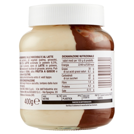 Crema Spalmabile Bigusto alle Nocciole e al Latte U! Confronta e Risparmia