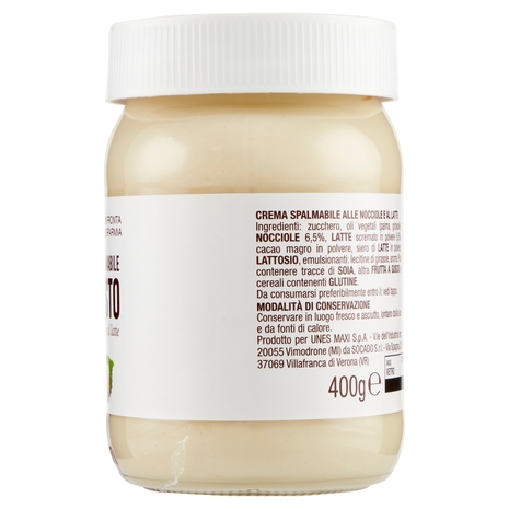 Crema Spalmabile Bigusto alle Nocciole e al Latte U! Confronta e Risparmia