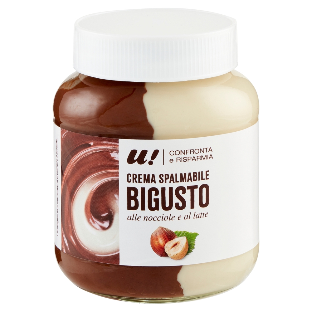 Crema Spalmabile Bigusto alle Nocciole e al Latte U! Confronta e Risparmia