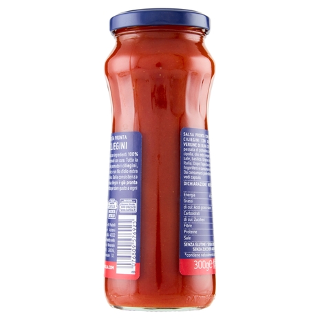 Barilla Salsa Pronta Ciliegini 100% ingredienti italiani 300g