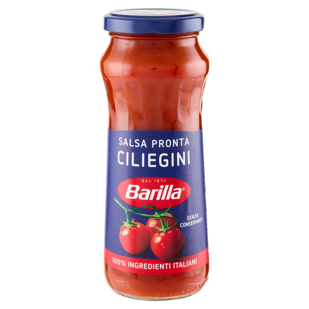 Barilla Salsa Pronta Ciliegini 100% ingredienti italiani 300g