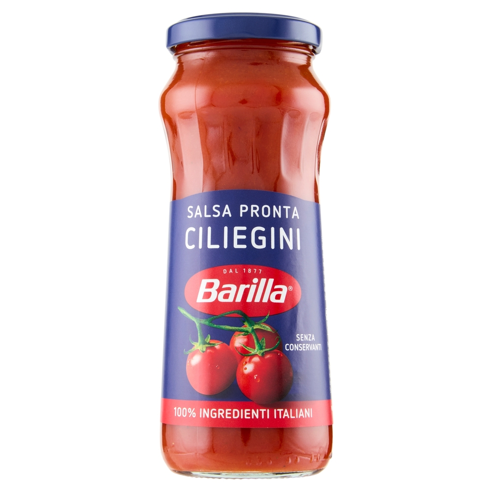 Barilla Salsa Pronta Ciliegini 100% ingredienti italiani 300g