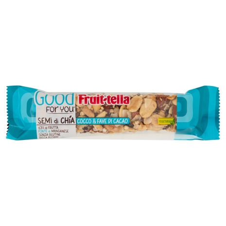 Fruit-tella Good For You* Semi di Chia Cocco & Fave di Cacao 36 g