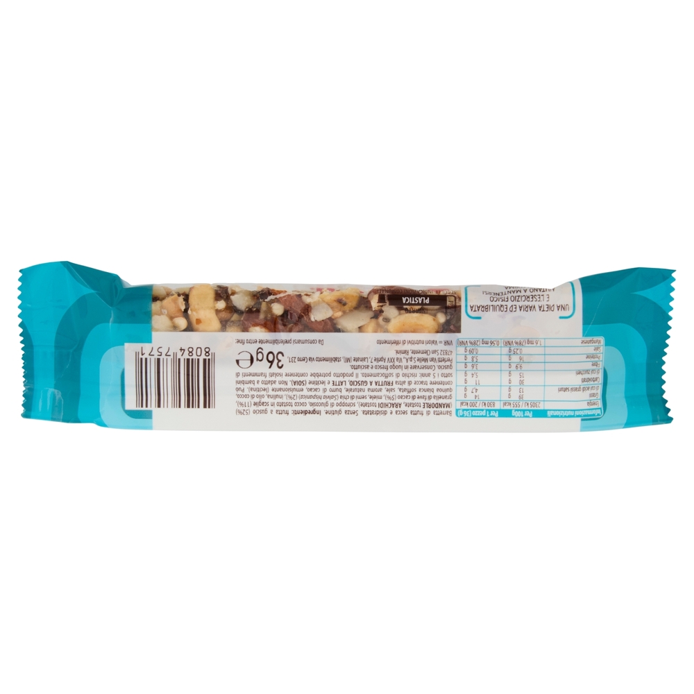 Fruit-tella Good For You* Semi di Chia Cocco & Fave di Cacao 36 g