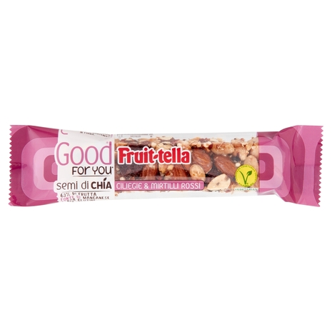 Fruit-tella Good For You* Semi di Chia Ciliegie & Mirtilli Rossi 36 g