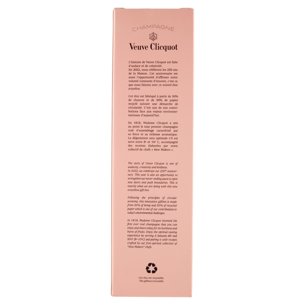 Veuve Clicquot Rosé 250 Anniversary Astuccio 75cl