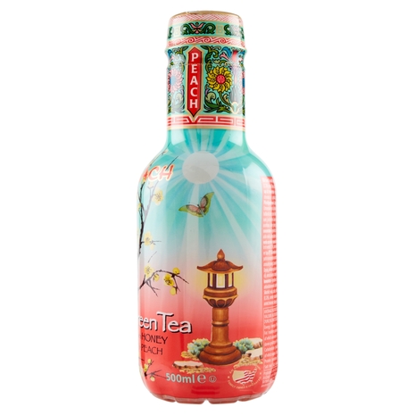 AriZona Green Tea with Honey & Peach 500 ml