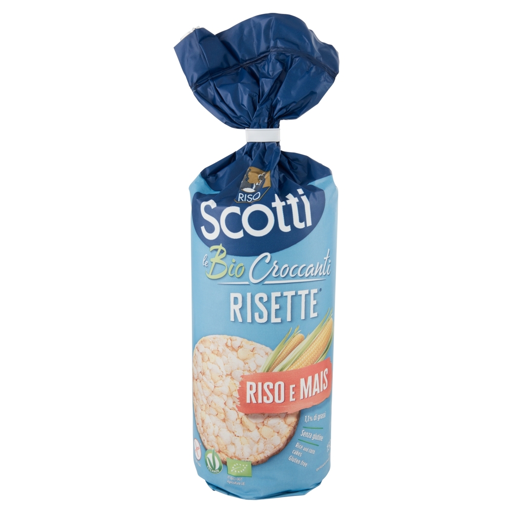 Riso Scotti le Bio Croccanti Risette Riso e Mais 150 g