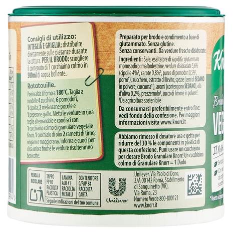 Knorr Brodo Granulare Vegetale 150 g