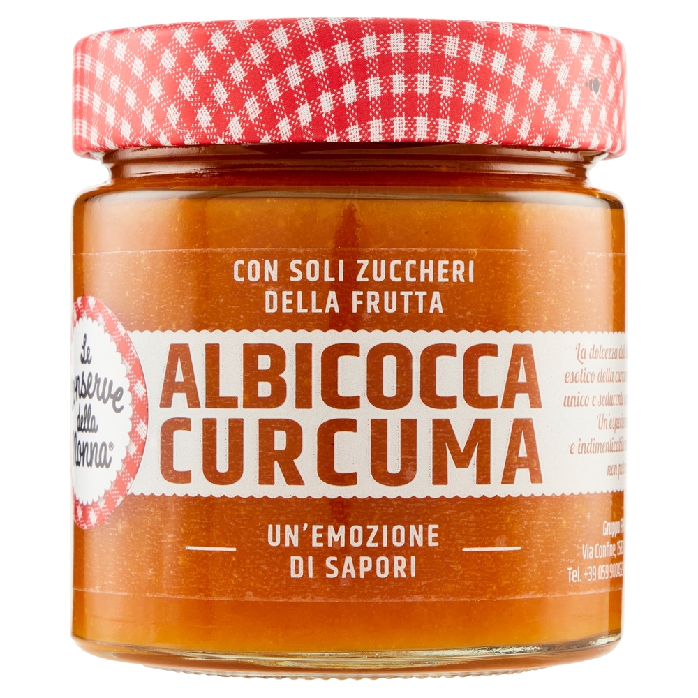 Le Conserve della Nonna Albicocca Curcuma 210 g