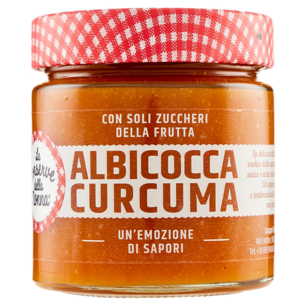 Le Conserve della Nonna Albicocca Curcuma 210 g