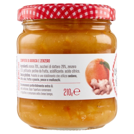 Le Conserve della Nonna Arancia e Zenzero 210 g