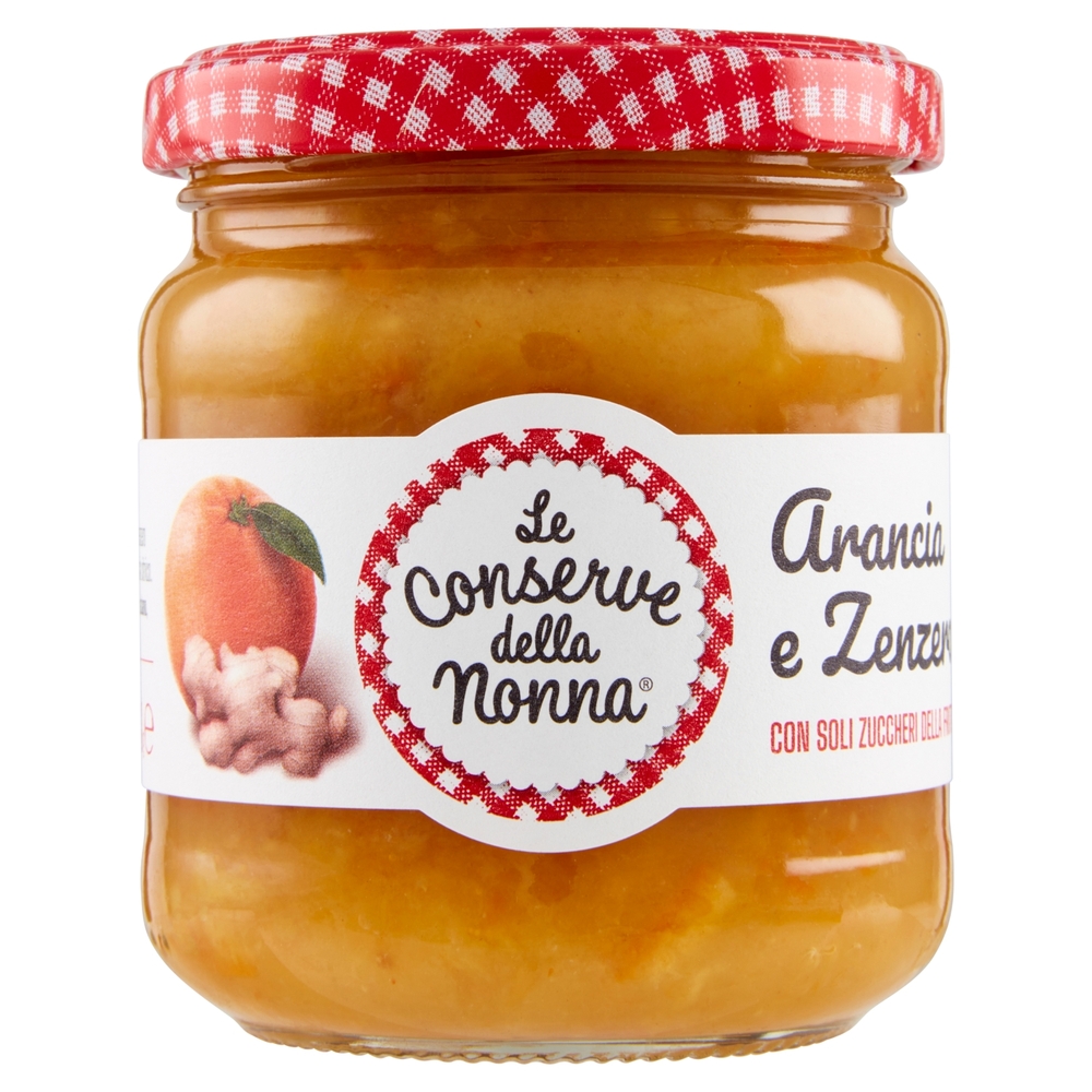 Le Conserve della Nonna Arancia e Zenzero 210 g