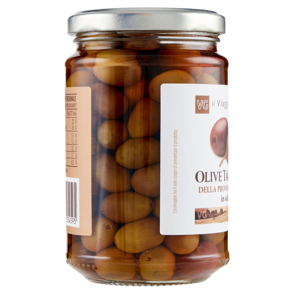 Olive Taggiasche della Provincia di Imperia in Salamoia Il Viaggiator Goloso