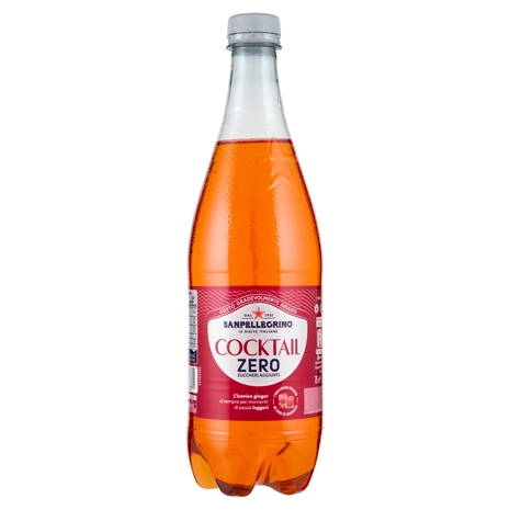 BIBITE SANPELLEGRINO, Bevande Gassate, Cocktail Zero, Pet 75cl