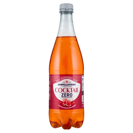 BIBITE SANPELLEGRINO, Bevande Gassate, Cocktail Zero, Pet 75cl