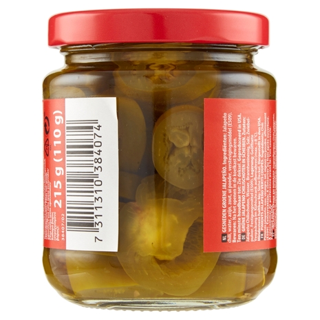 Santa Maria Green Jalapeño Hot 215 g