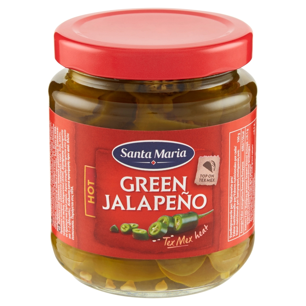 Santa Maria Green Jalapeño Hot 215 g