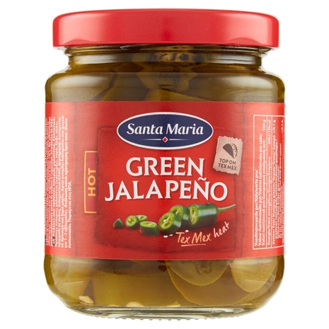 Santa Maria Green Jalapeño Hot 215 g