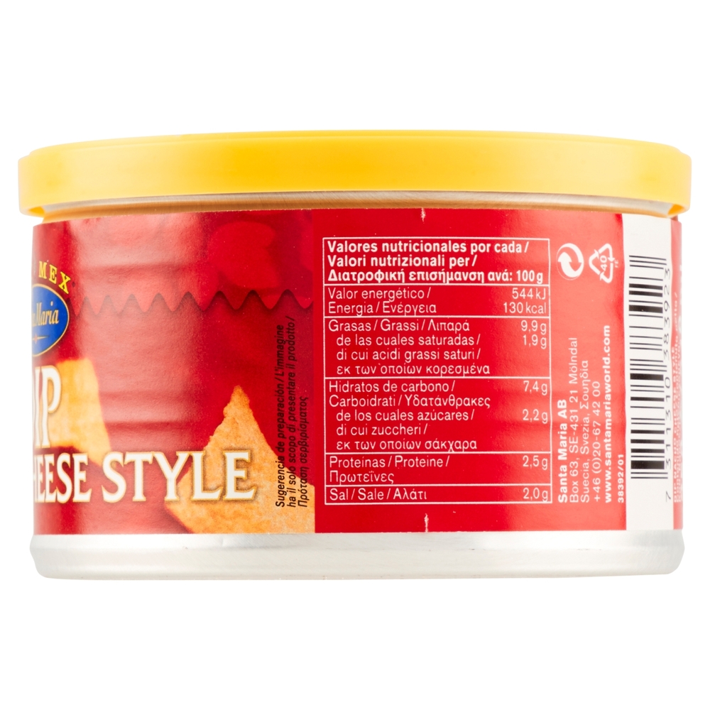 Santa Maria Tex Mex Dip Nacho Cheese Style 250 g