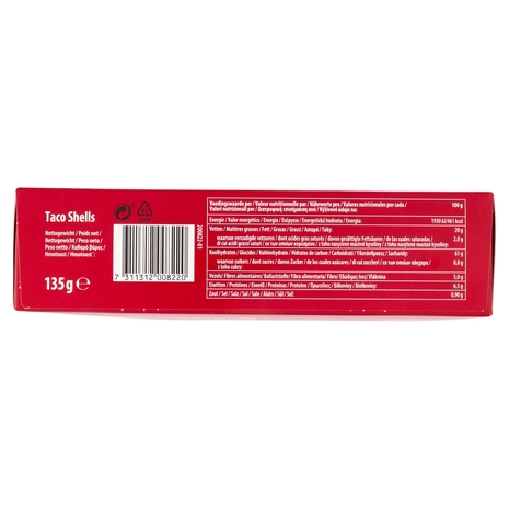 Santa Maria Taco Shells 12 Shells 135 g