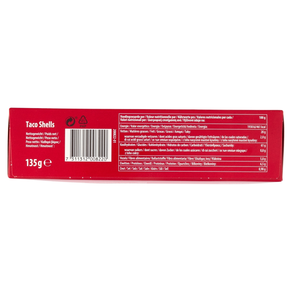 Santa Maria Taco Shells 12 Shells 135 g