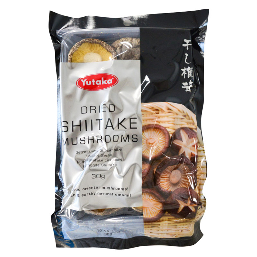 Yutaka Dried Winter Shiitake Mushrooms 30 g