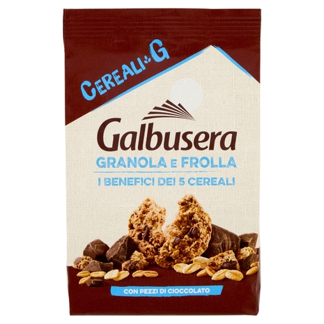 Galbusera Cereali G Granola e Frolla con Pezzi di Cioccolato 300 g