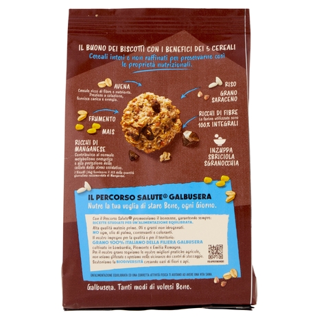Galbusera Cereali G Granola e Frolla con Pezzi di Cioccolato 300 g