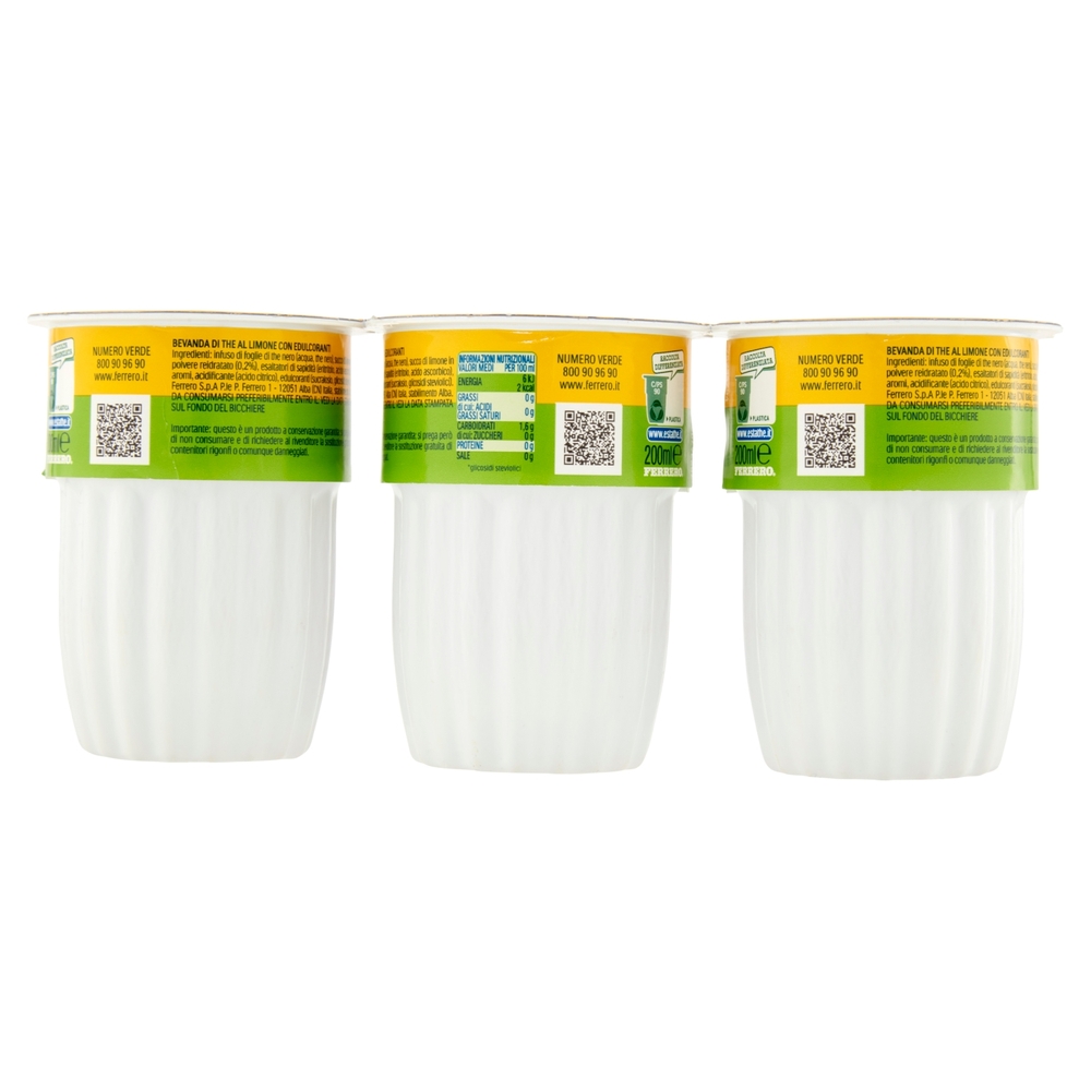 Estathè zero limone 3x200 ml