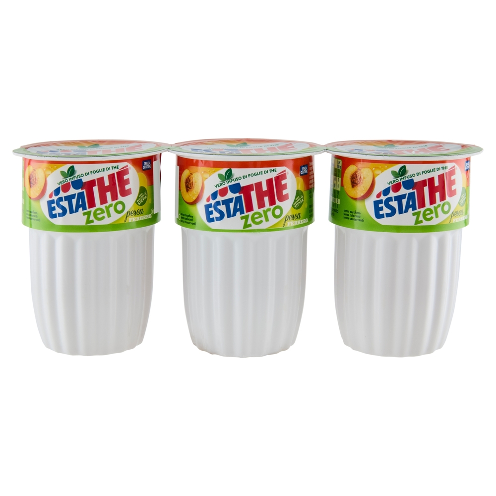 Estathé zero pesca 3 x 200 ml