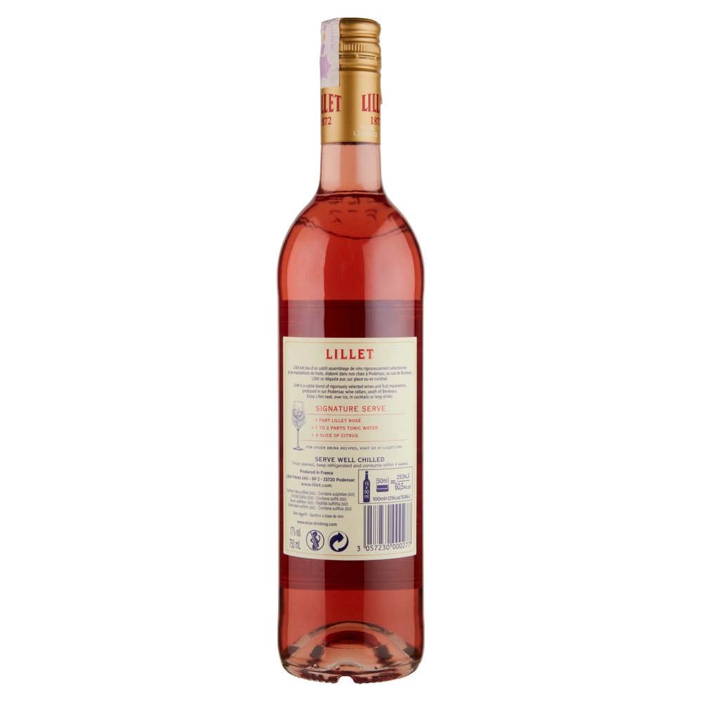 Lillet Rosé 750 mL