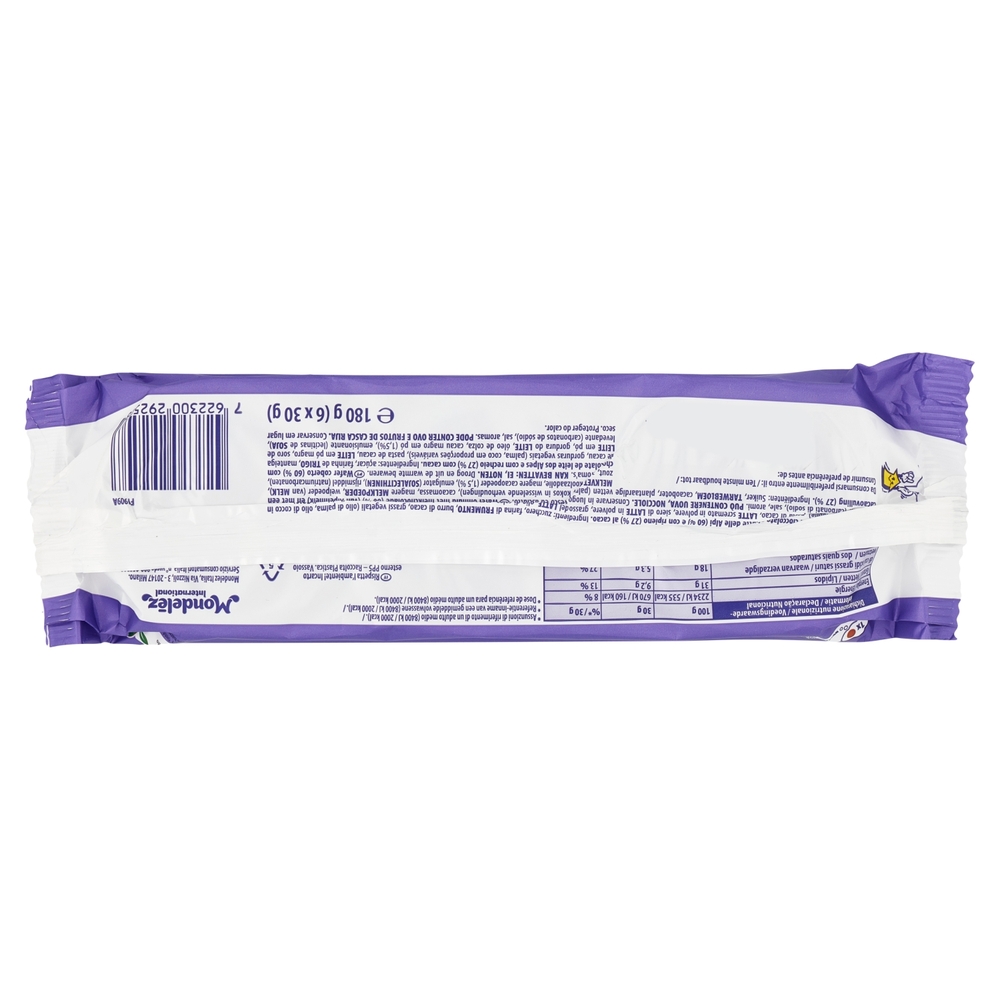 Milka Choco Wafer, merenda al cioccolato al latte - 180g