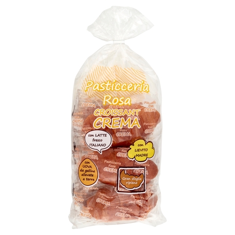 Pasticceria Rosa Croissant Crema 6 x 60 g
