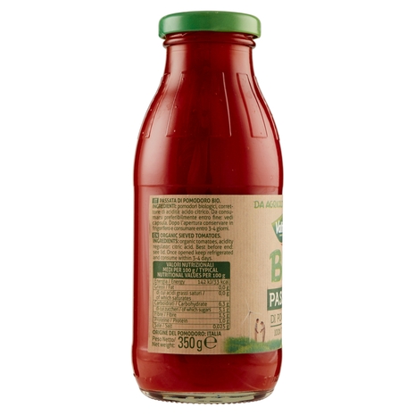 Valfrutta Bio Passata di Pomodoro 100% Italiano 350 g