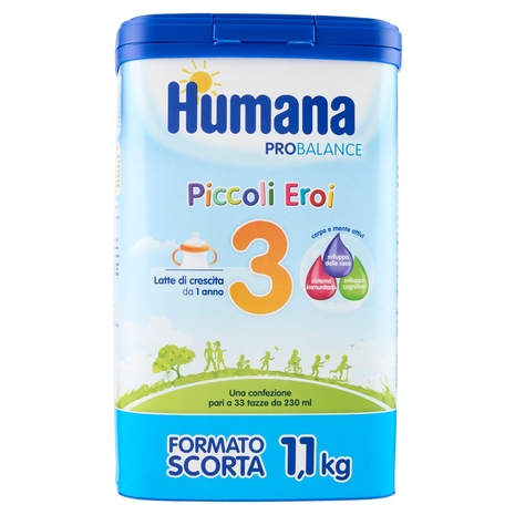 Humana Probalance Piccoli Eroi 3 Latte di crescita 1100 g
