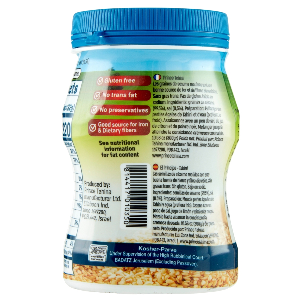 Prince Tahini Natural 300 g