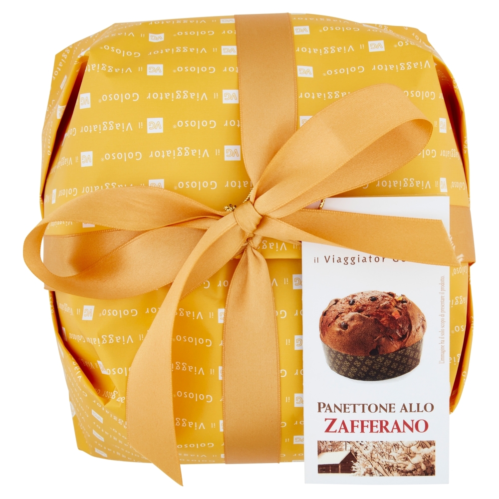 Panettone allo Zafferano Il Viaggiator Goloso