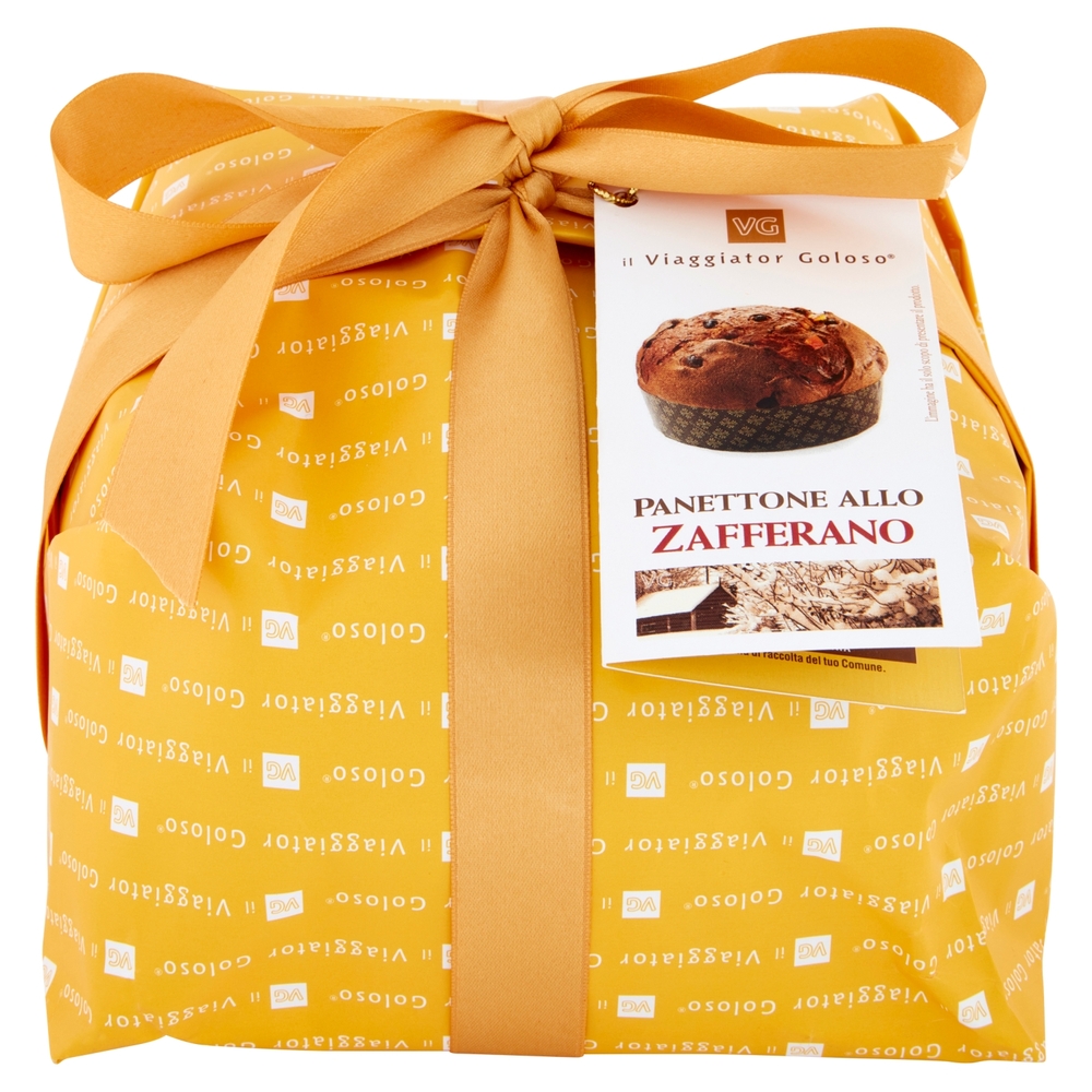 Panettone allo Zafferano Il Viaggiator Goloso