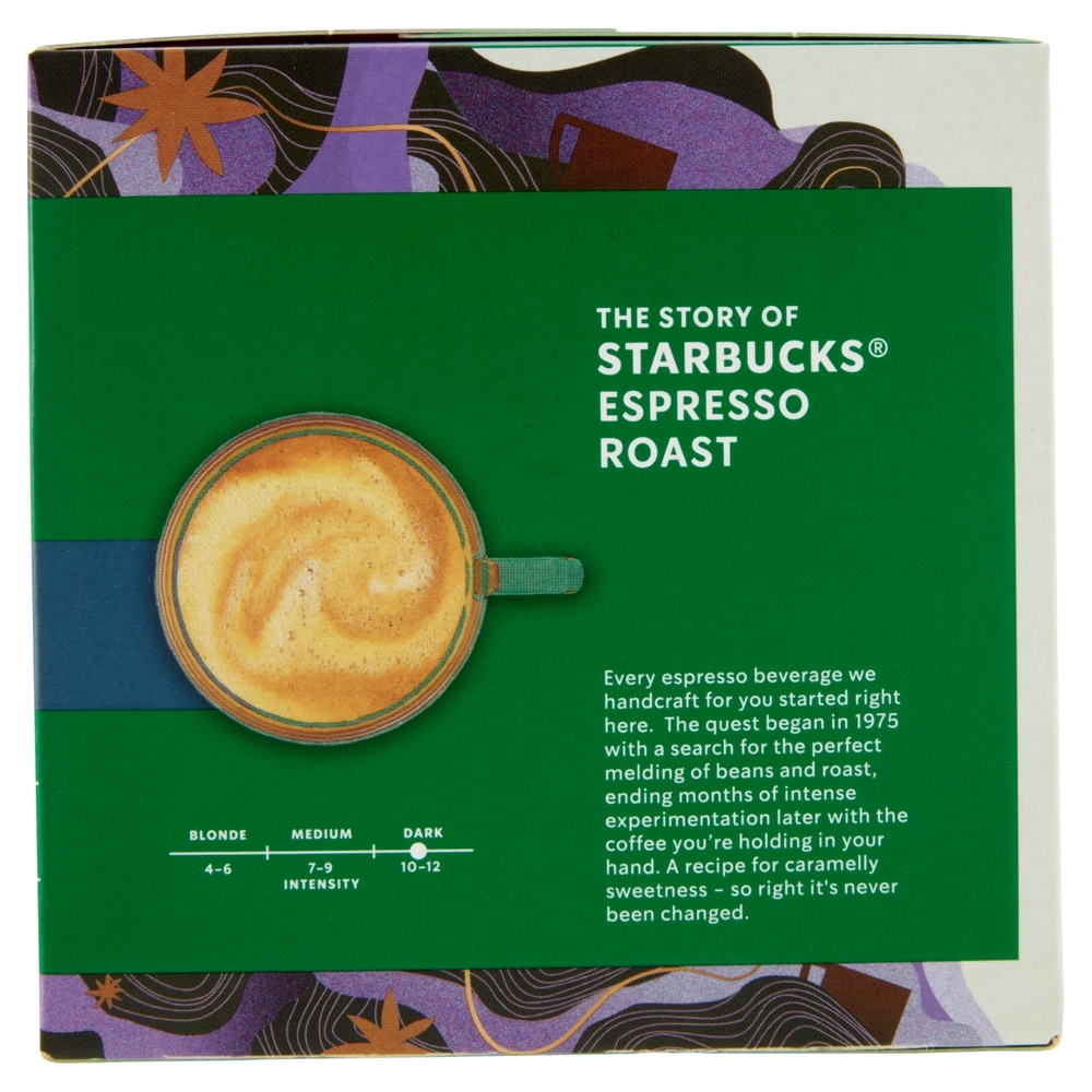 STARBUCKS Espresso Roast by Nescafé Dolce Gusto Caffè espresso 12 capsule 66 g