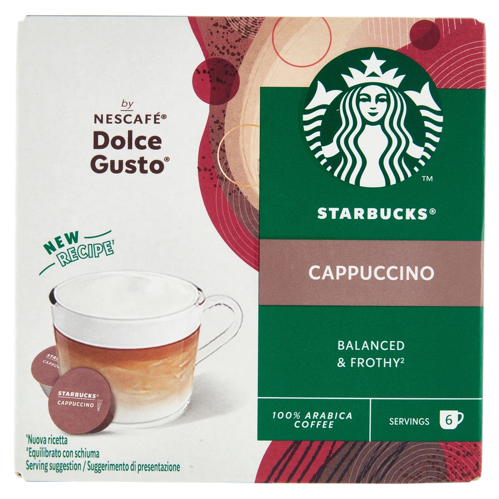 STARBUCKS Cappuccino by Nescafé Dolce Gusto Cappuccino 12 capsule 120 g