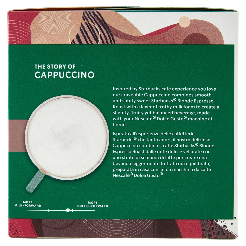 STARBUCKS Cappuccino by Nescafé Dolce Gusto Cappuccino 12 capsule 120 g
