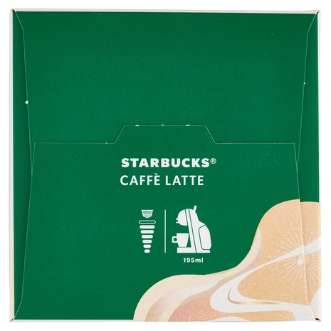 STARBUCKS Caffè Latte by Nescafé Dolce Gusto Caffè latte 12 capsule 121,2 g
