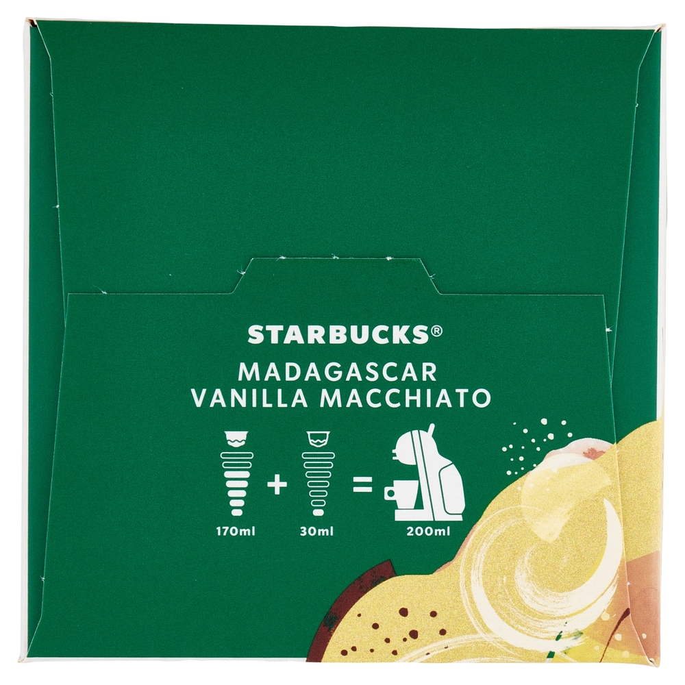 STARBUCKS Madagascar Vanilla Macchiato by Nescafé Dolce Gusto Macchiato vaniglia 12 capsule 132 g